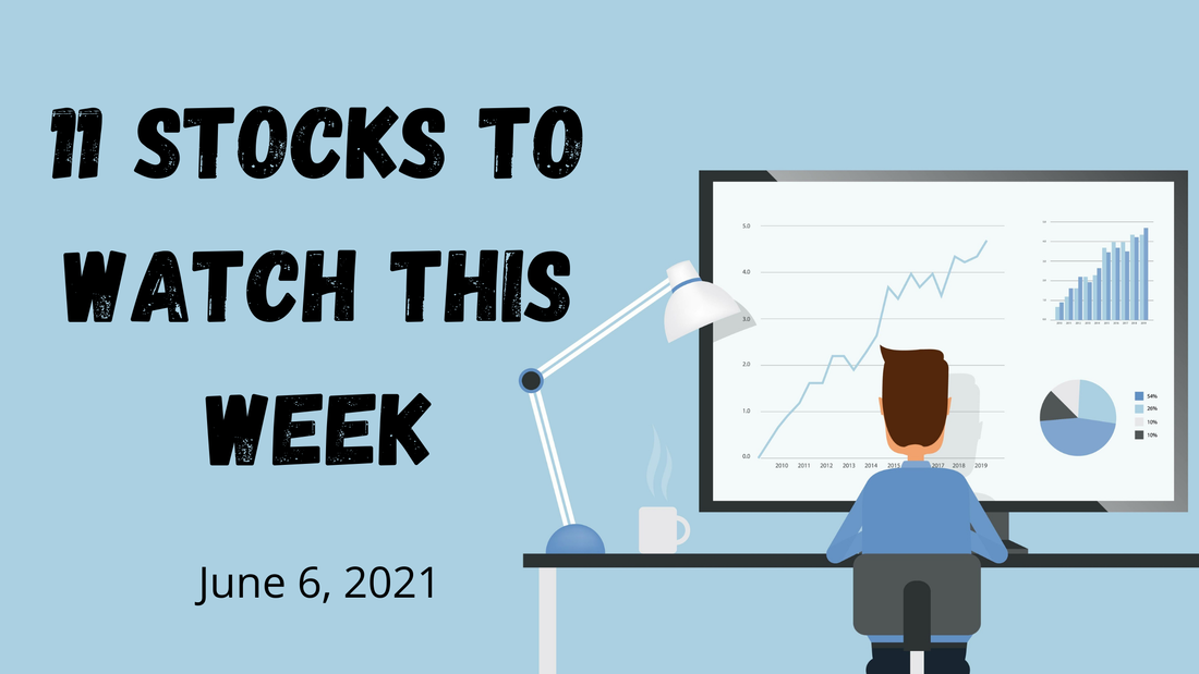 11 Stocks to watch this week stock watchlist